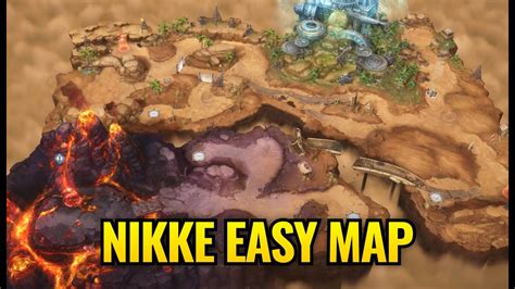 Map of Nikke game world